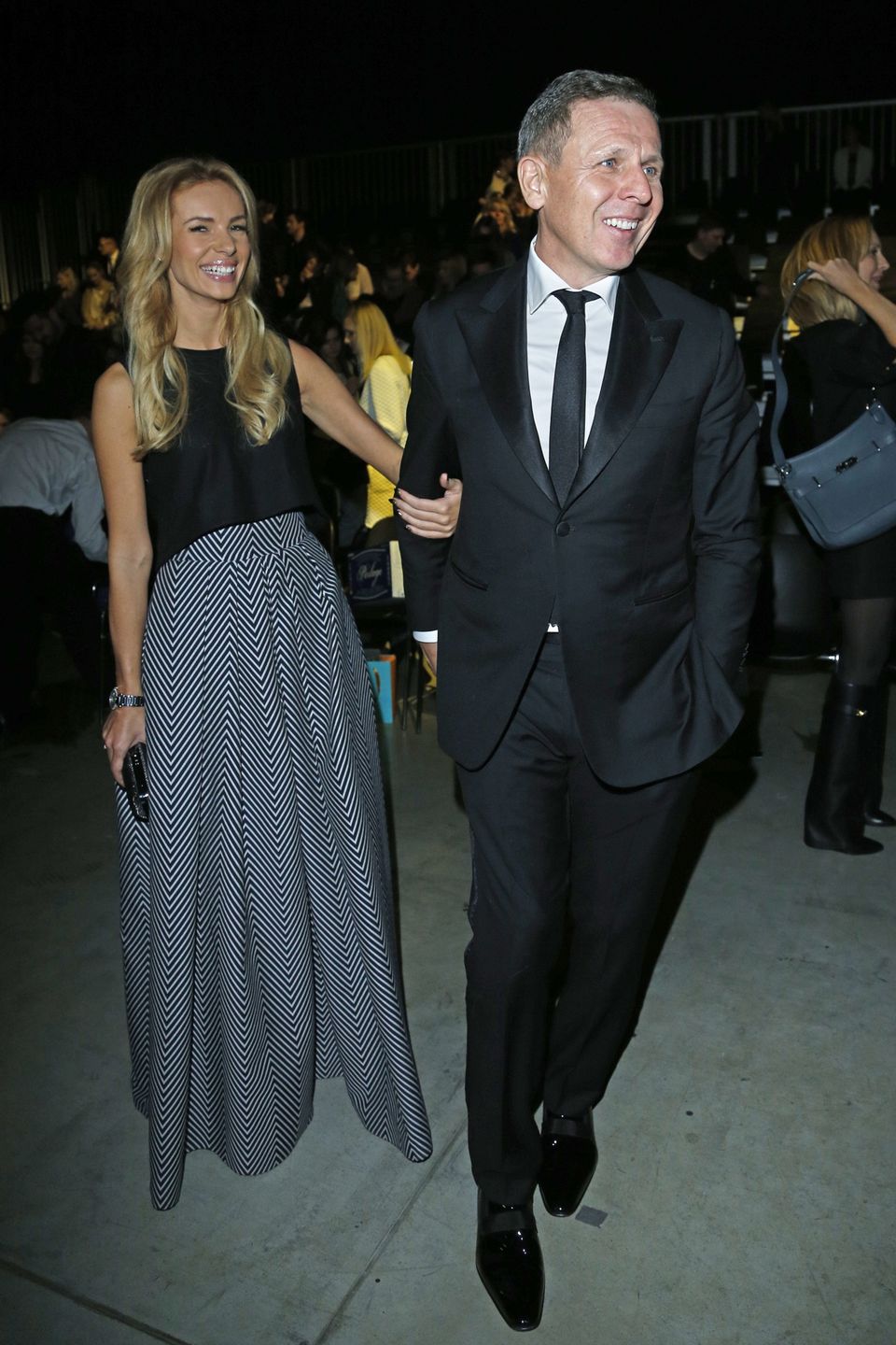 Krzysztof Jabłoński i Izabela Janachowska