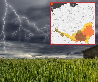Synoptycy biją na alarm. Ściana deszczu, wydano alerty
