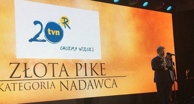 TVN, TK Krasnystaw i Zygmunt Solorz z nagrodami Złota PIKE