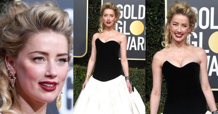 Złote Globy 2019: Amber Heard najgorzej ubraną gwiazdą?