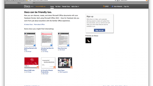 Docs.com - Microsoft Office na Facebooku 1