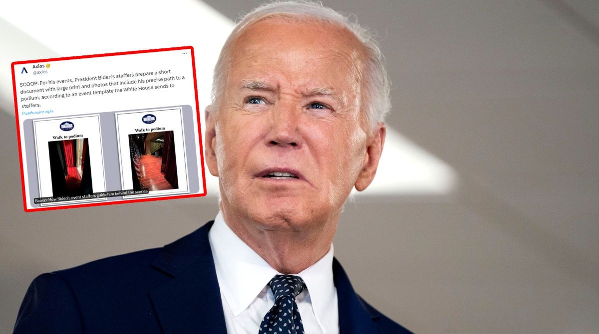 Specjalne instrukcje. Ujawnili, co jest na zdjęciach, które otrzymuje Joe Biden