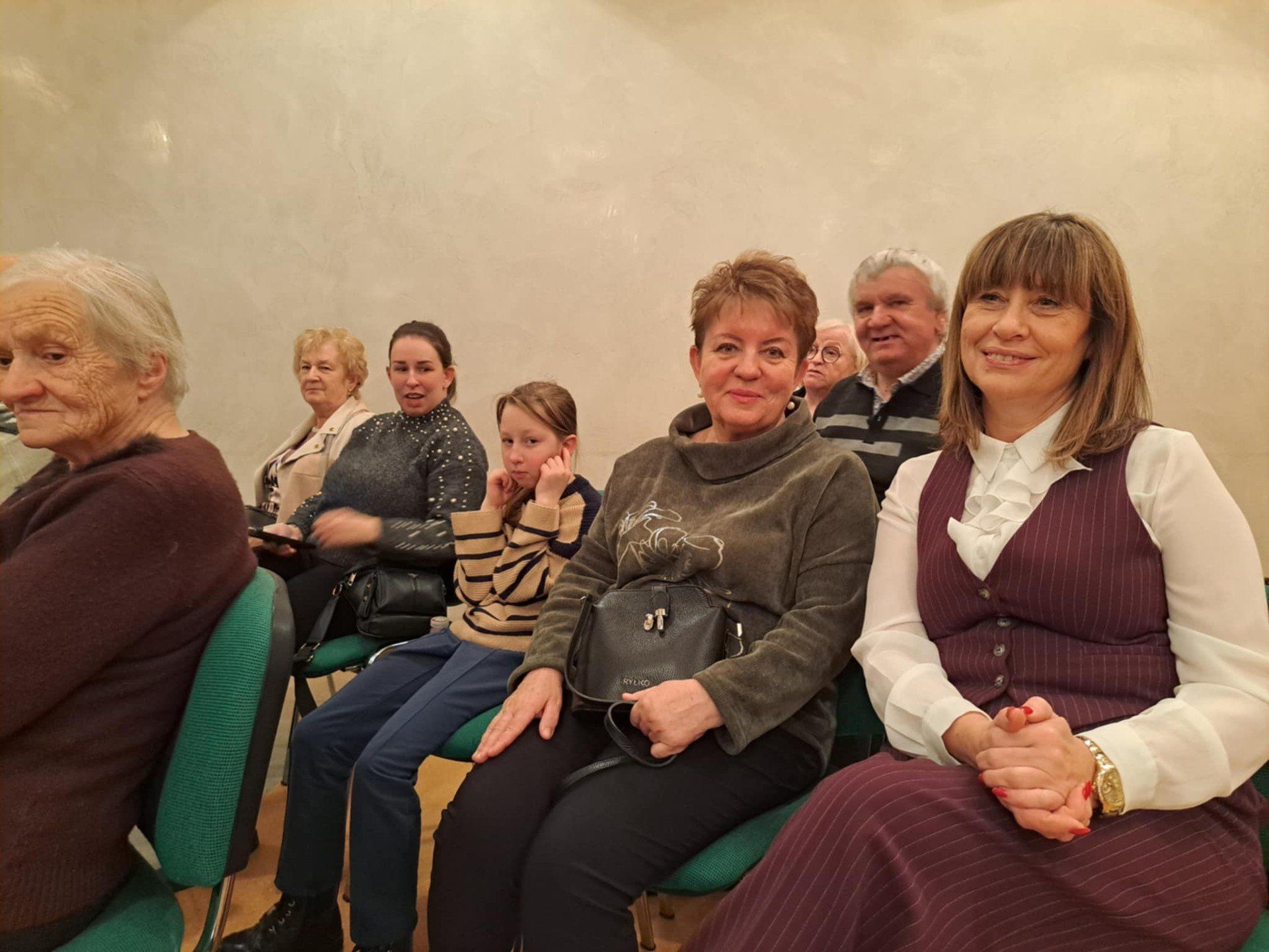 Publicznośc nie kryła zadowolenia z koncertu 