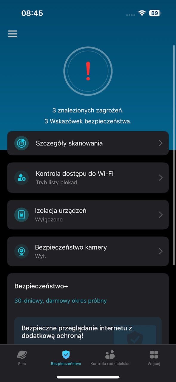 TP-Link Deco BE65 - konfiguracja w aplikacji Deco 4