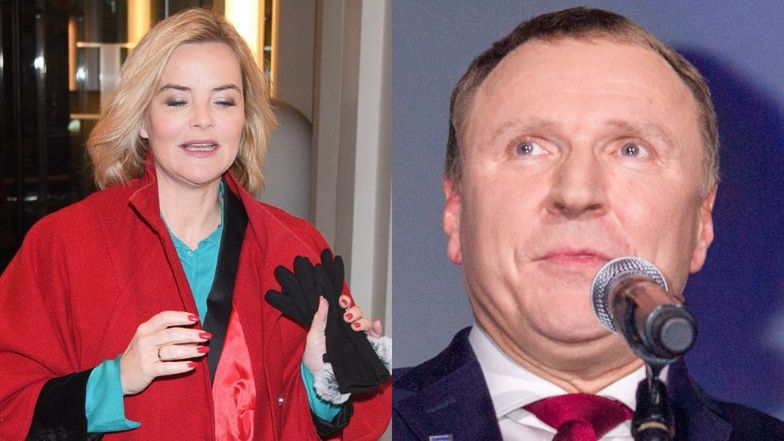 Monika Zamachowska, Jacek Kurski