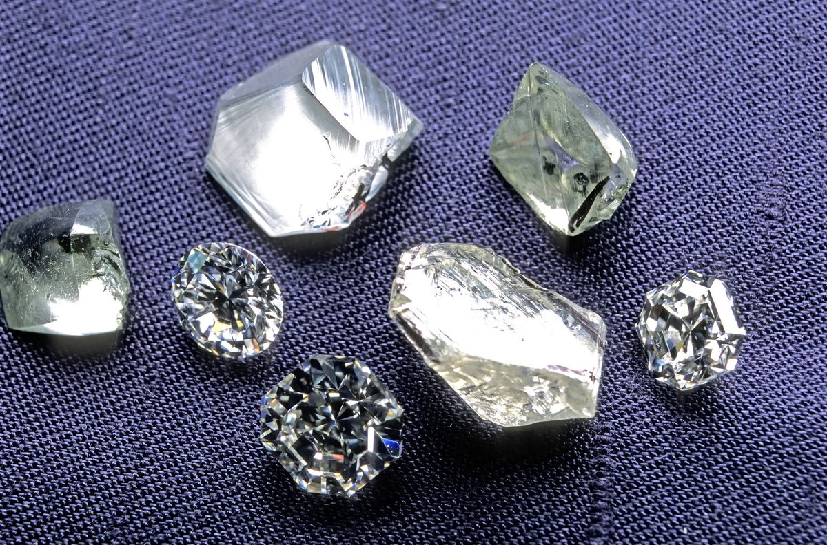 Antwerpskie diamenty. Zdjęcie ilustracyjne 