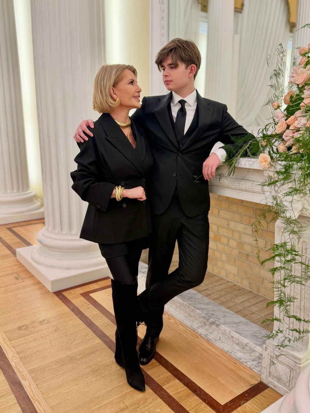 Joanna Racewicz z synem