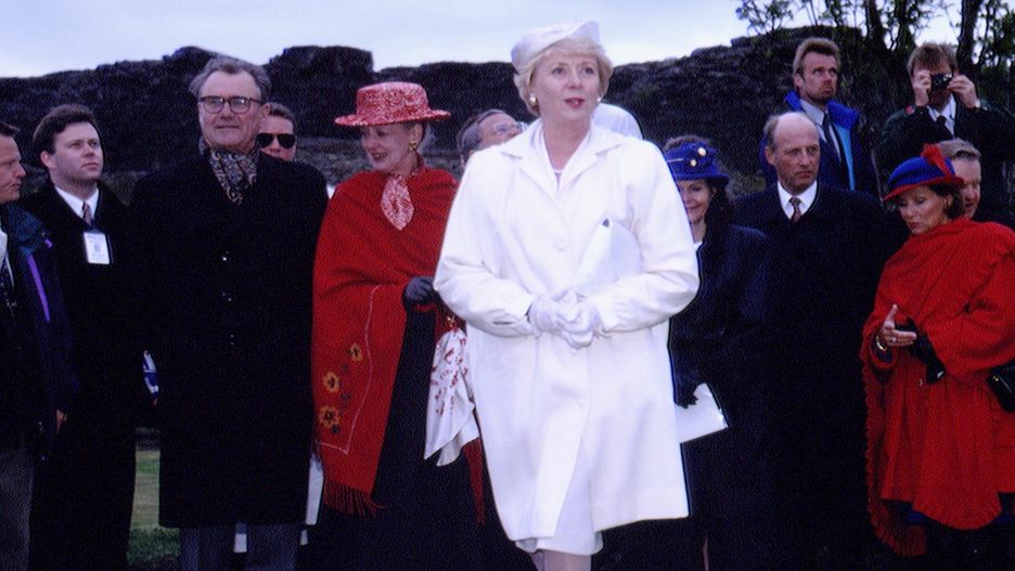 Iceland Celebrates 50 Years as a RepublicIceland Celebrates 50 Years as a Republic (Photo by Reuter Raymond/Sygma via Getty Images)Raymond Reuterlarge group of people:CB2, prominent persons:CB2, politics:CB1, government:CB2, Carl XVI Gustaf, King of Sweden:CB1, Queen Margrethe II of Denmark:CB1, Prince Henrik:CB1, Vigdis Finnbogadottir:CB1, fiftieth anniversary:CB1, king harald:CB1, queen sonja:CB1