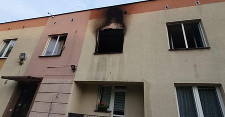 Policjanci wyjaśniają okoliczności pożaru w domu dziecka. Wszystko wskazuje na celowe zaprószenie ognia w pokoju