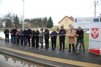 Nienaszów: Nowoczesna droga pieszo-rowerowa. W przyszłości ma szanse stać się częścią trasy rowerowej Solina-Zakopane