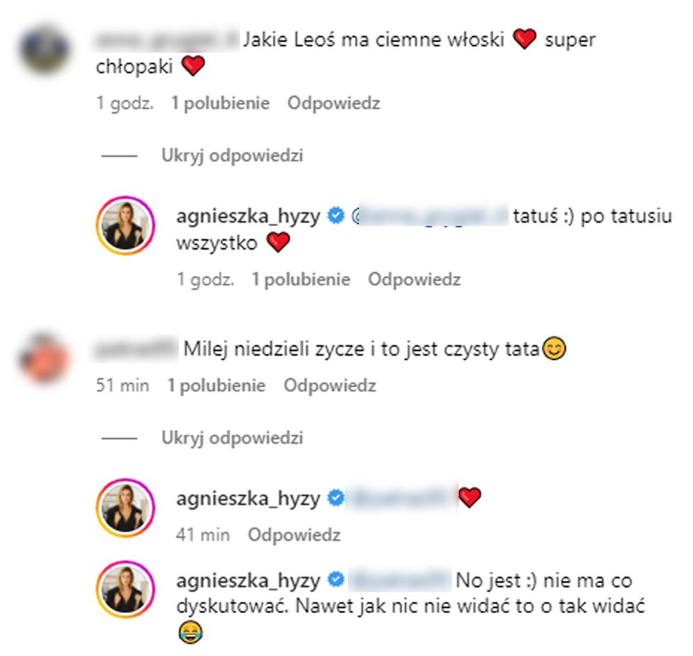 Agnieszka Hyży chwali się synkiem i mężem