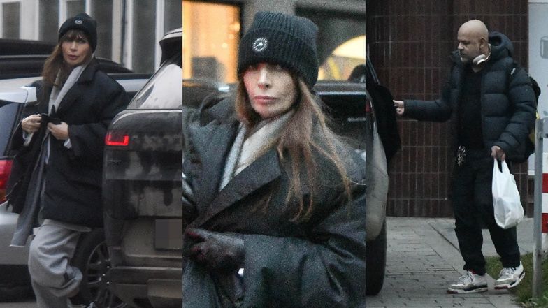 Agnieszka Dygant i Patrick Yoka przyłapani w Warszawi