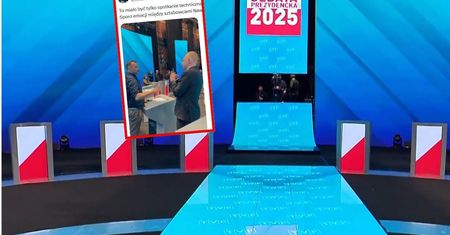 Nerwowe momenty przed debatą. "Nie wyrażam zgody"