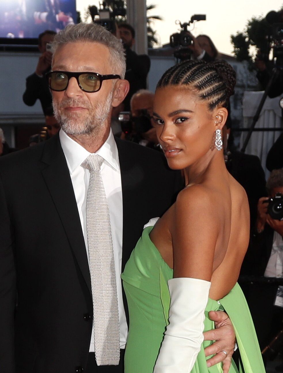 Vincent Cassel w Cannes pojawił się ze swoją piękną, młodą żoną u boku