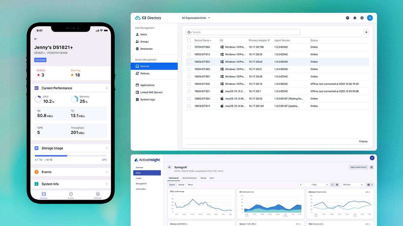 Synology przedstawia nową wersję DSM dla NAS-ów, fot. Synology.