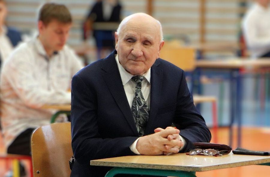 Józef Peruga nie zdał matury. Zamierza znów podejść do egzaminu