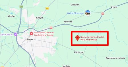 Pożar stacji bazowej Starlink na Mazowszu. Możliwe podpalenie