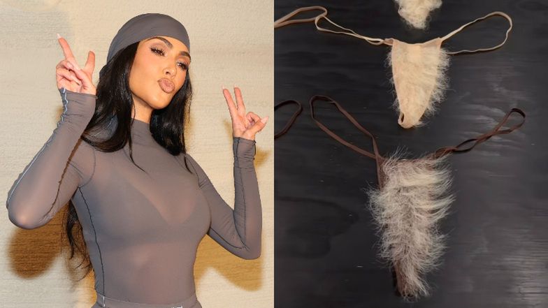 Kim Kardashian sprzedaje majtki ze sztucznymi włosami łonowymi