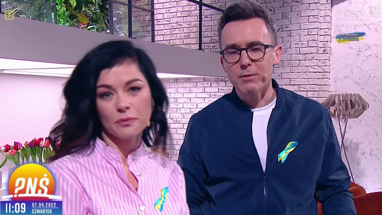 Katarzyna Cichopek nie kryła wzruszenia na antenie 