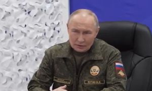 Nagranie z Putinem w Ukrainie. Odwiedził rosyjskich żołnierzy