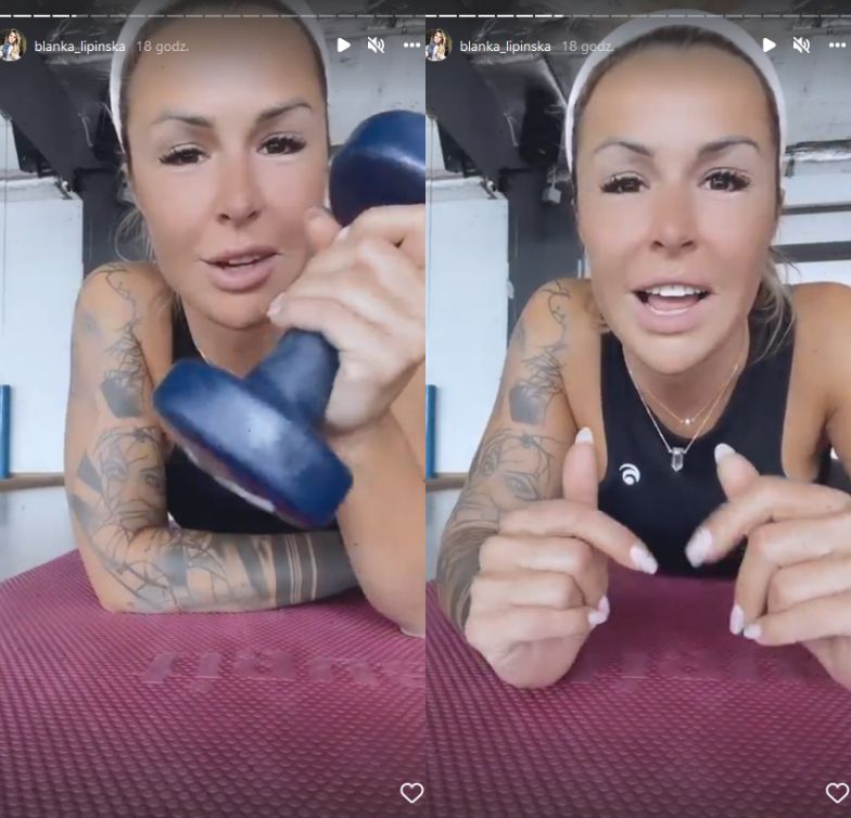Blanka Lipińska rozprawia o tym, że przytyła i reaguje na komentarze internautów