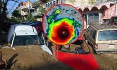 Spełnił się najgorszy koszmar. Oko huraganu w centrum miasta