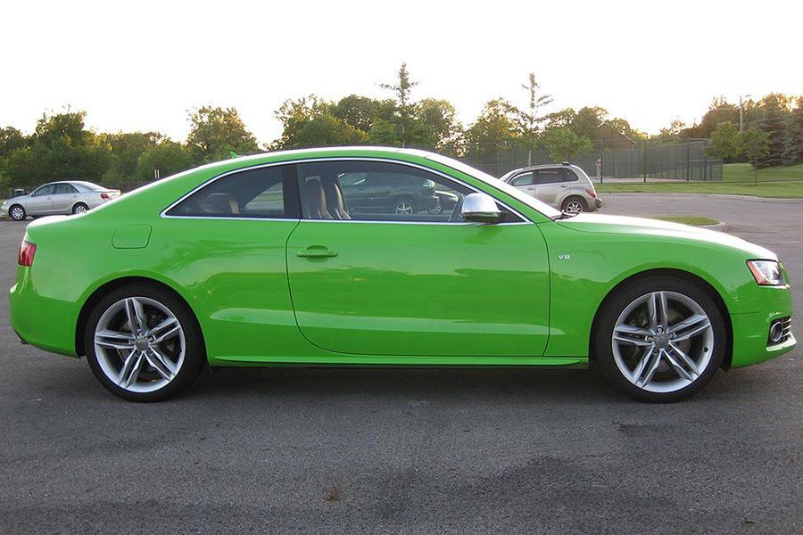 Audi S5  "Porsche Lime Green"