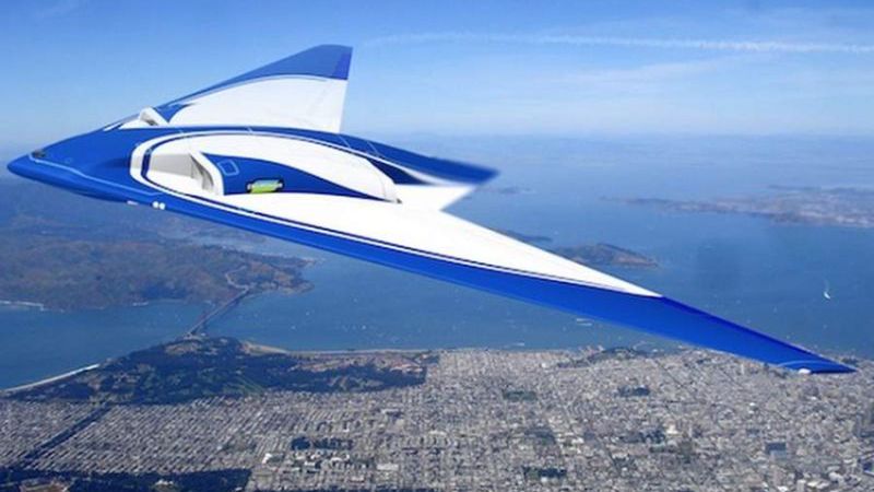 Transportowiec w układzie latającego skrzydła? 1