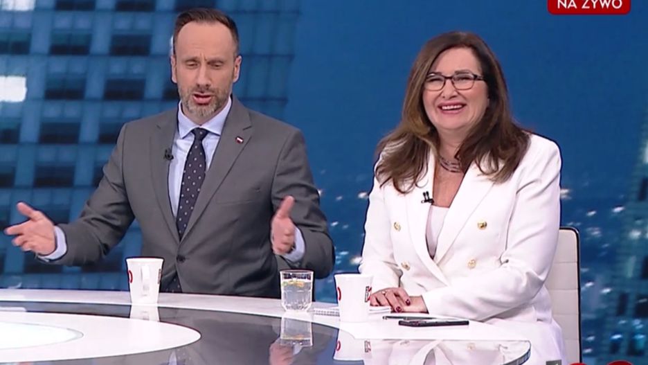 Beata Maciejewska nie mogła powstrzymać się od śmiechu