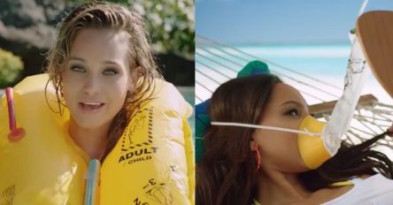 Modelki w bikini tłumaczą... zasady bezpieczeństwa w samolotach!