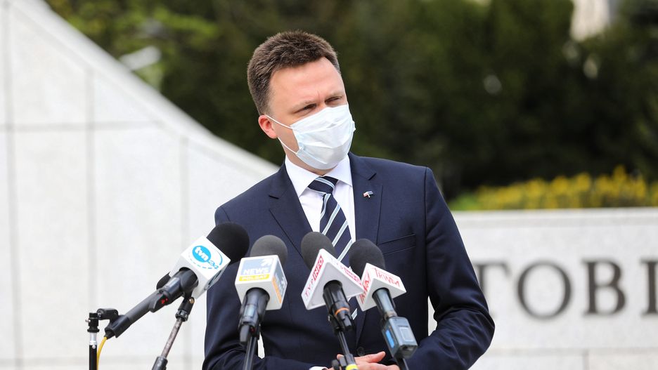 Koronawirus w Polsce. Wybory 2020 r.. Szymon Hołownia: Trzeba się bić z oszustami o Polskę 