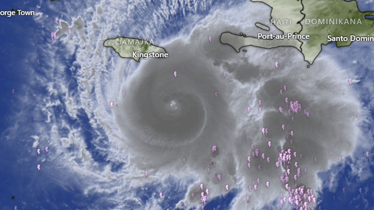 Huragan Melissa zagraża Jamajce