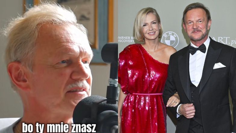 Cezary Pazura stwierdza, że nie zna żony nawet w połowie