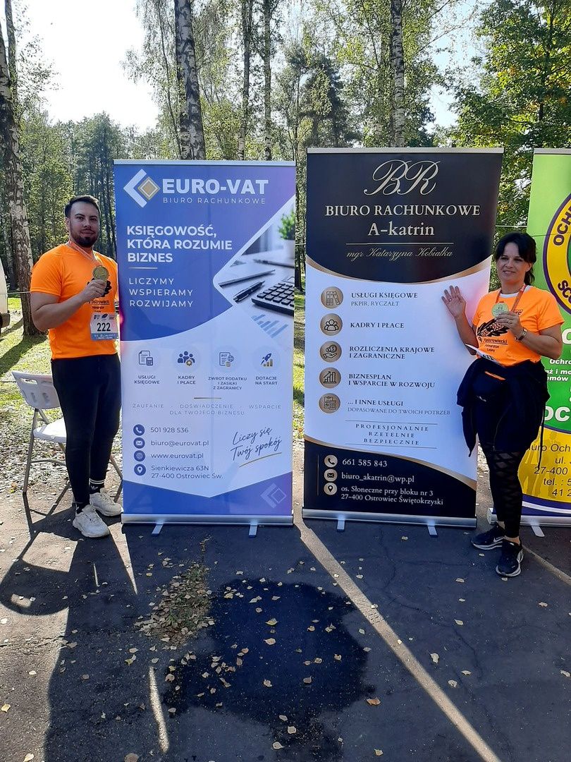 Partnerzy OstrejKarty pobiegli razem. Sport połączył lokalnych przedsiębiorców