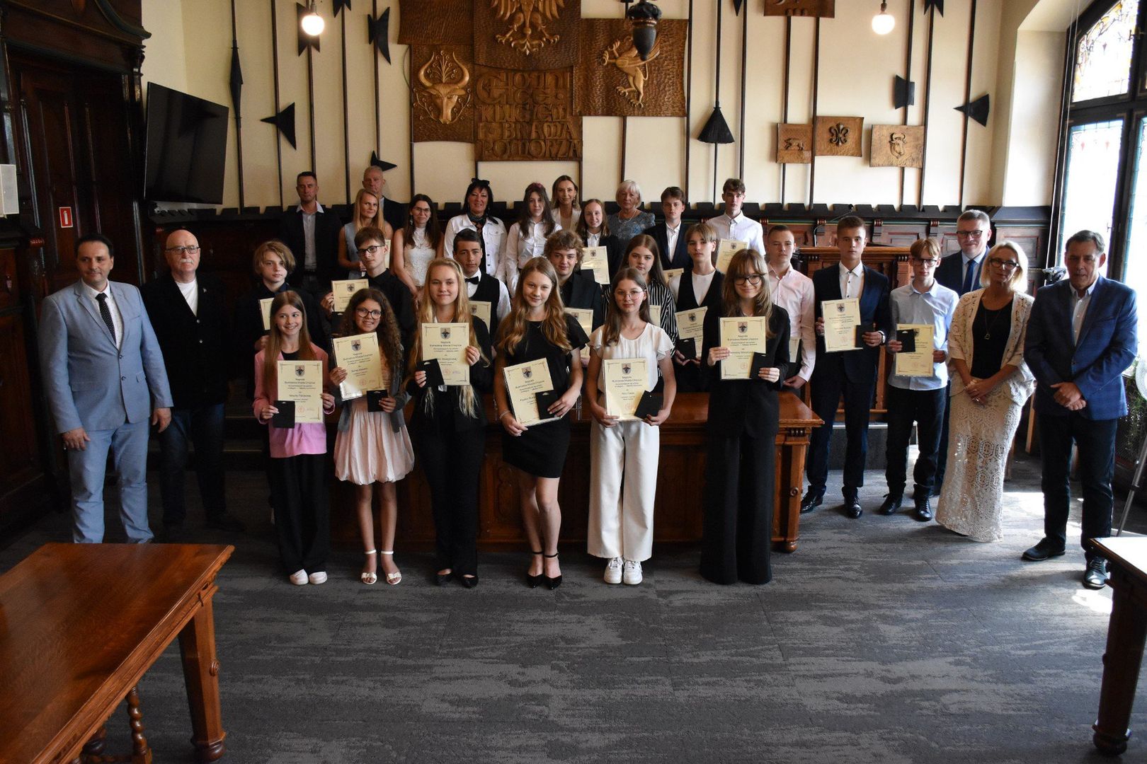 Laureaci nagród burmistrza Chojnic