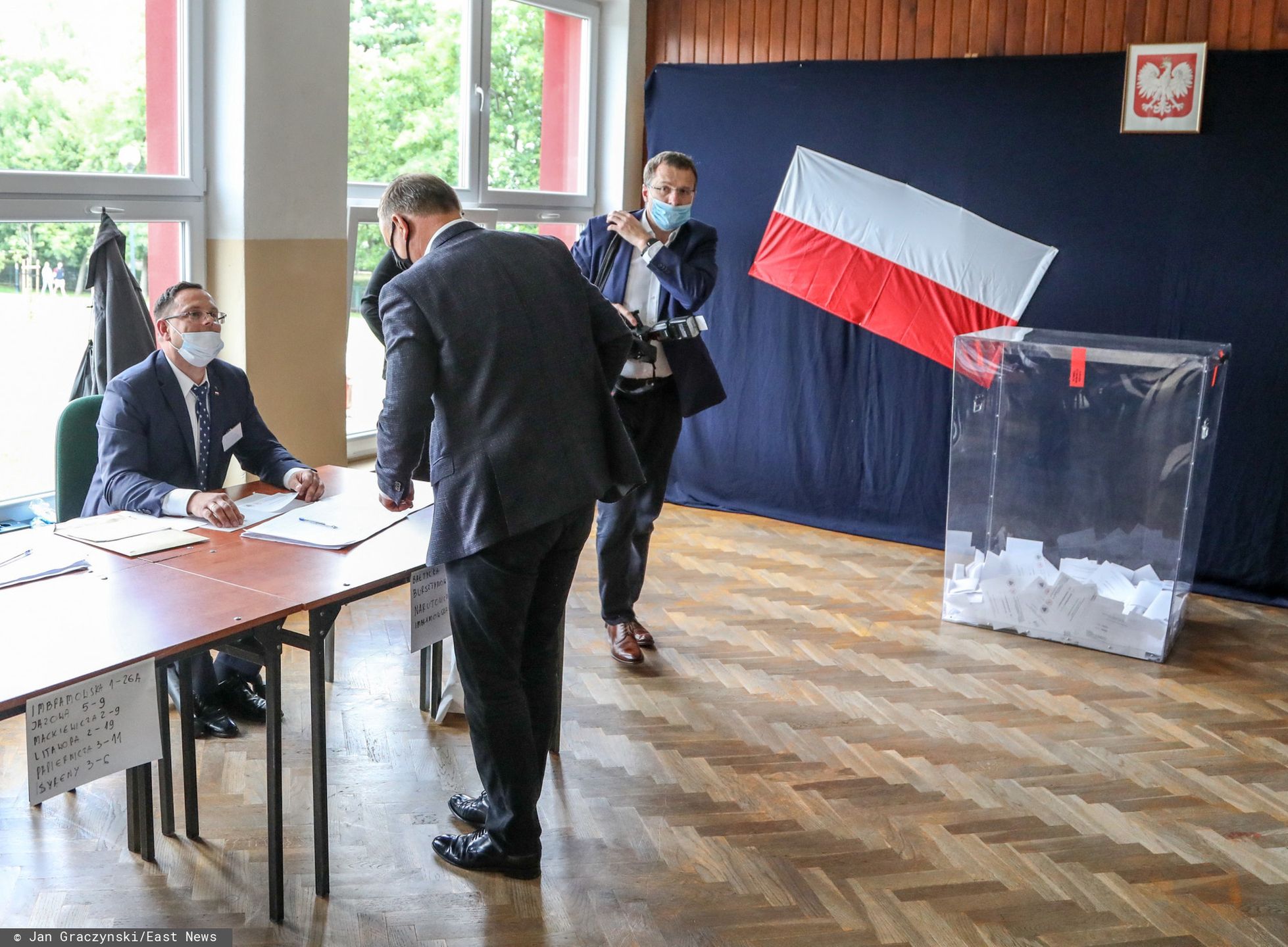 Andrzej Duda z rodziną