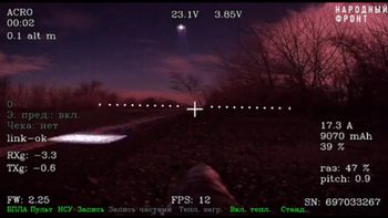 Eliminują rosyjskie drony snopem światła. Nowa tajemnicza broń w użyciu