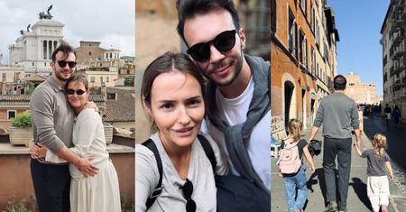 Olga Frycz relacjonuje rzymski wypad z dziećmi i Albertem Kosińskim (ZDJĘCIA)