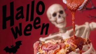 Czerwona pizza na Halloween. Da Grasso przygotowało nowość