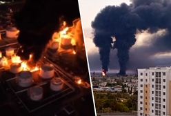 Atak na Teodozję. Największy terminal przeładunkowy na Krymie płonie