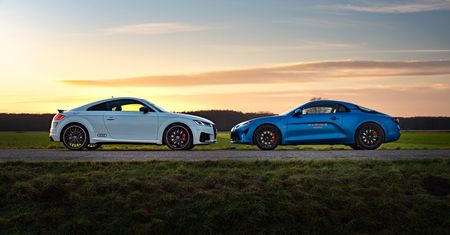 Test: Alpine A110S vs. Audi TTS competition plus – zderzenie teorii z praktyką