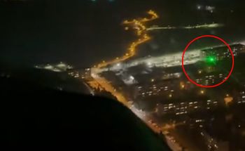 Kierował laser w stronę pilotów. Sprawcą 9-latek