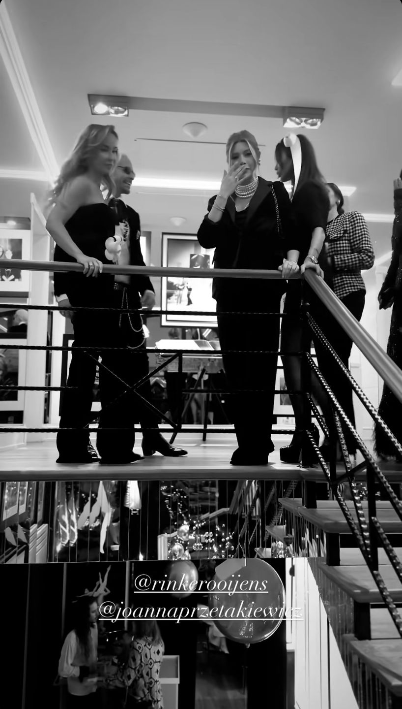 Tak wyglądało świąteczne przyjęcie Joanny Przetakiewicz 