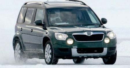 Dowód na istnienie Yeti - nowa Skoda przyłapana