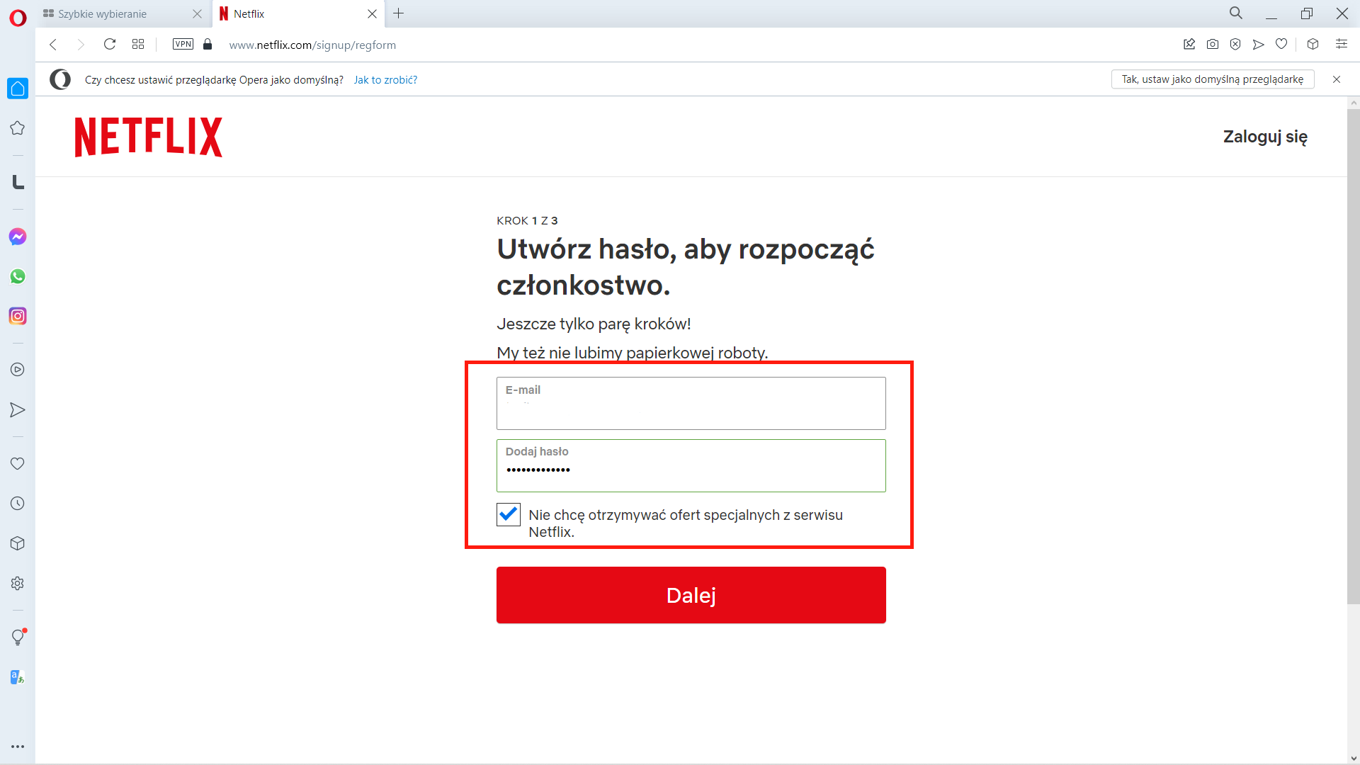 Netflix: ustalamy hasło do usługi