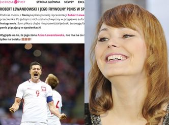 Agnieszka Jastrzębska zachwyca się... "frywolnym penisem" Lewandowskiego!