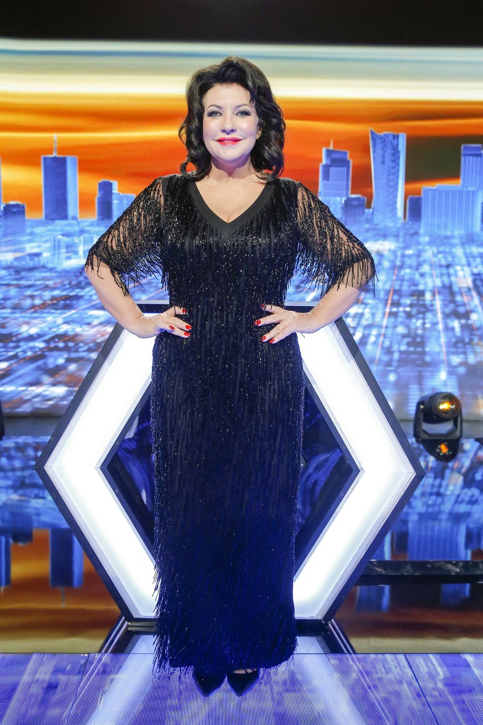 Alicja Węgorzewska w programie "Jaka to melodia?"