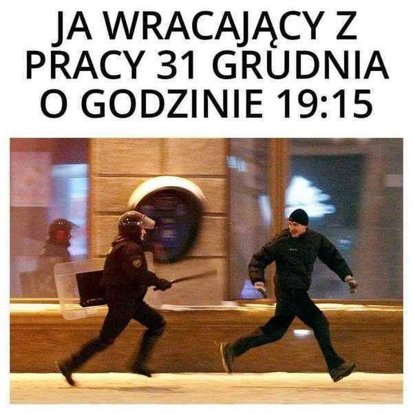 Wyjście z domu po godz. 19:00