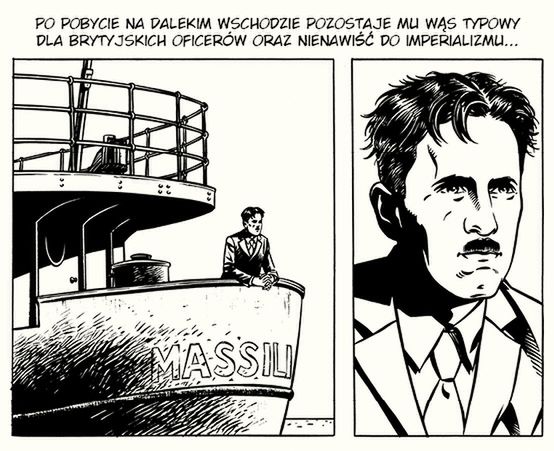 "Orwell" - komiksowa biografia pisarza pokazuje jego inną twarz. Oto dlaczego musimy ją poznać 4