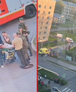 Wybuch w wojskowej akademii w Petersburgu. Są ranni